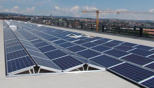 Ballasted Flat Roof Mounting System